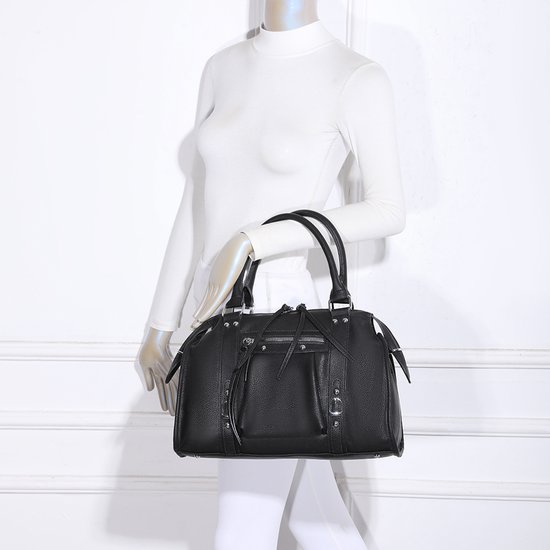 Gallantry® - Sac femme - Sac d'école - Sac de travail - Sac bandoulière - Sac à main - Cabas - Sac week-end - Zwart