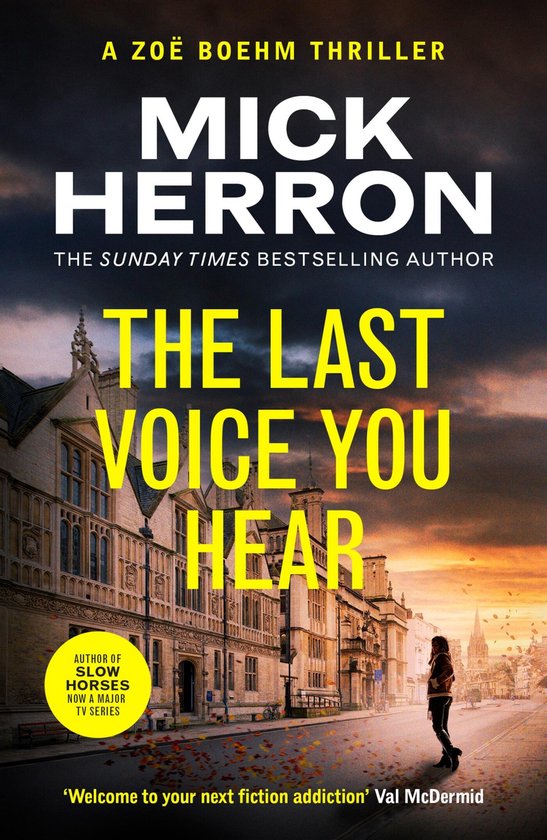 Zoe Boehm Thrillers - The Last Voice You Hear - cover