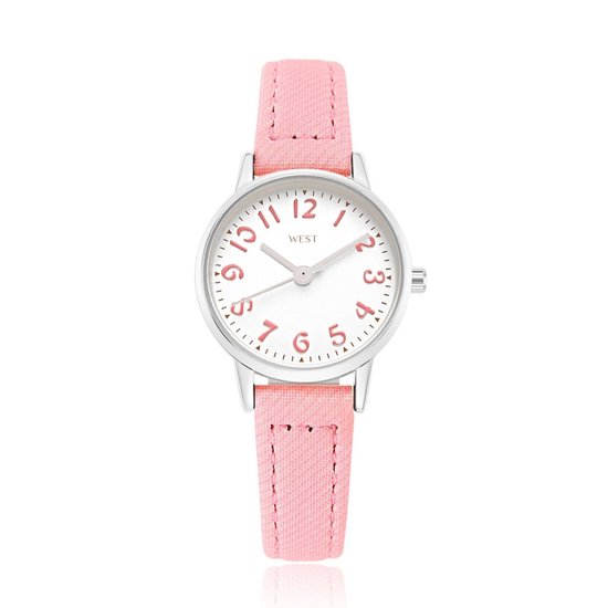 West Watch model Rose analoog kinder/ tiener horloge Ø 24 mm