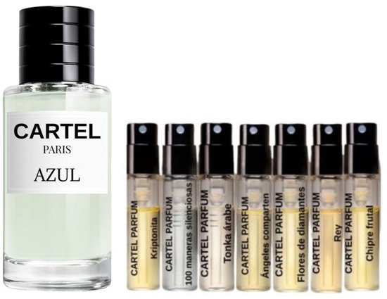 Azul 50 ML EDP Cartel Paris & 7x Cartel Paris EDP 2ML