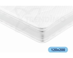 DUO TOPPER MATRAS Orthopedisch Luxe Topper Koudschuim 120x200 - Bamboo Tijk Extra Ventilerend