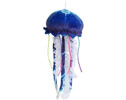 PIA Soft Toys - Pluche Kwal Knuffeldier - blauw - 50 cm