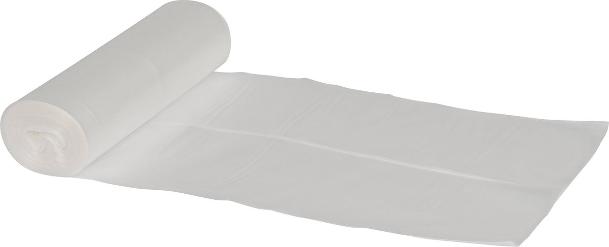 Afvalzakken 55x103x0.032 - 24x10 stuks - Transparant - LDPE