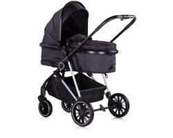 Chipolino® Aura Kinderwagen – 2-in-1 Wandelwagen & Reiswieg – Vanaf Geboorte tot 22 kg – Lichtgewicht & Compact inklapbaar
