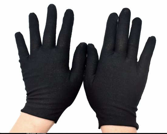 Set van 3 paar multifunctionele handschoenen van katoen, ergonomisch Set van 3 paar multifunctionele handschoenen van katoen, ergonomisch
