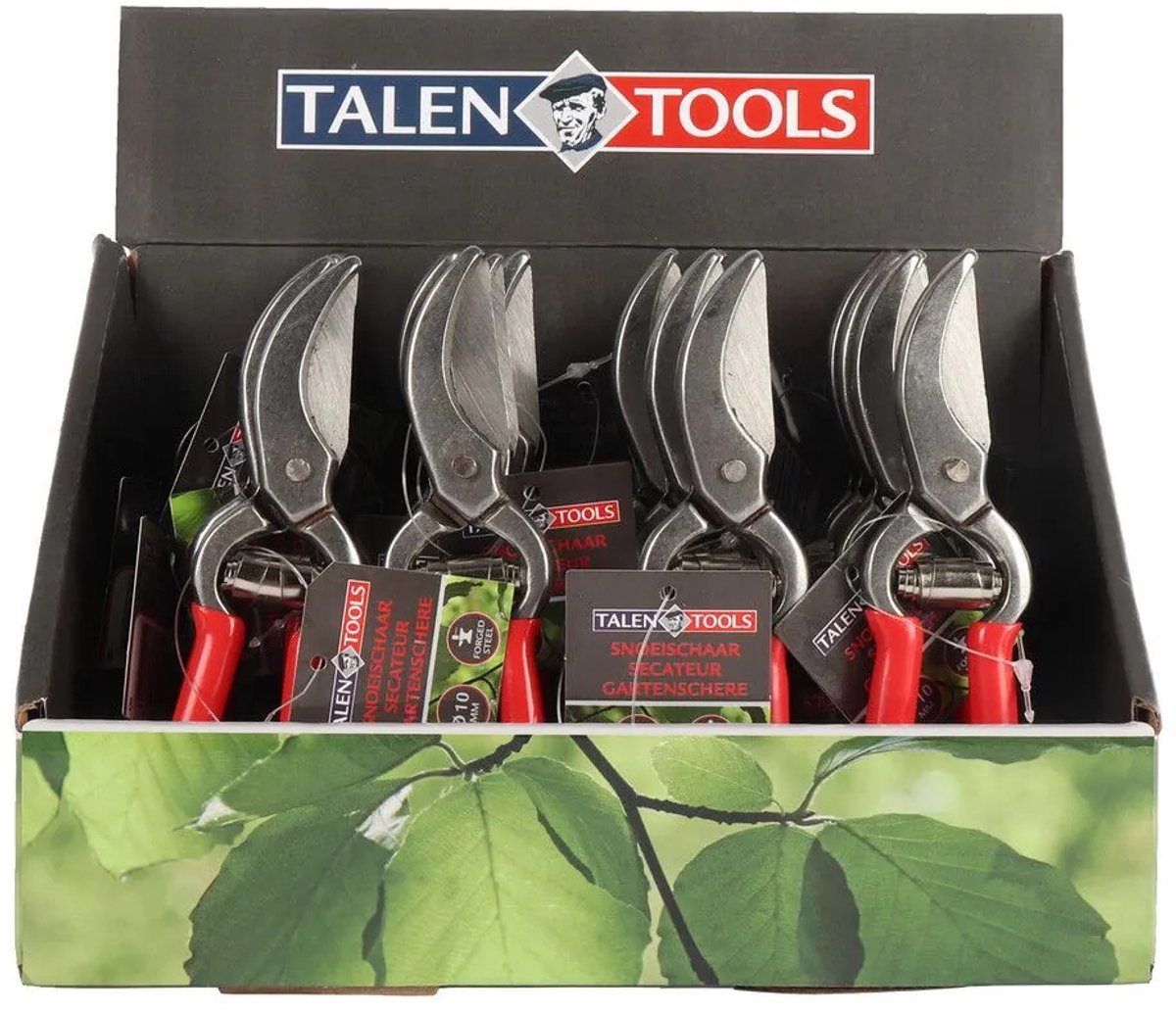 Talen Tools - Snoeischaar - Gesmeed staal - Voorbijsnijdend - 14 centimeter