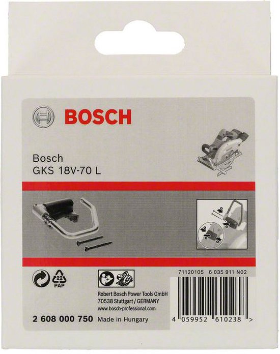 Bosch Sparrenriegel 95 x 90 mm - 2608000750 — afbeelding 2