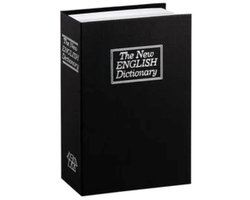 Booksafe - Book Safe - Boek Kluis - Boekenkluis - Kluis - Safe - Met 2 Sleutels - Zwart - Filex Security - Binnenmaat 230x148x50mm