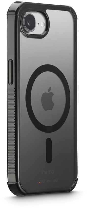 Coque Extreme Protect pour Apple iPhone 16e, magnétique, noire