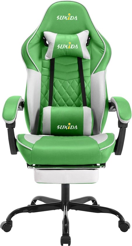 Groene Gamestoelen kopen? ✔️ Laagste prijs