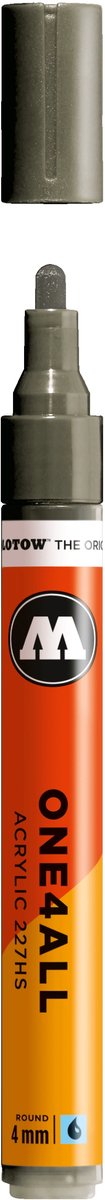 Molotow One4All 4mm Marker - Stone Grey Dark