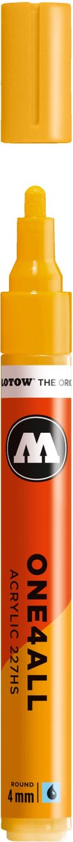 Molotow One4All 4mm Marker - Mustard Yellow