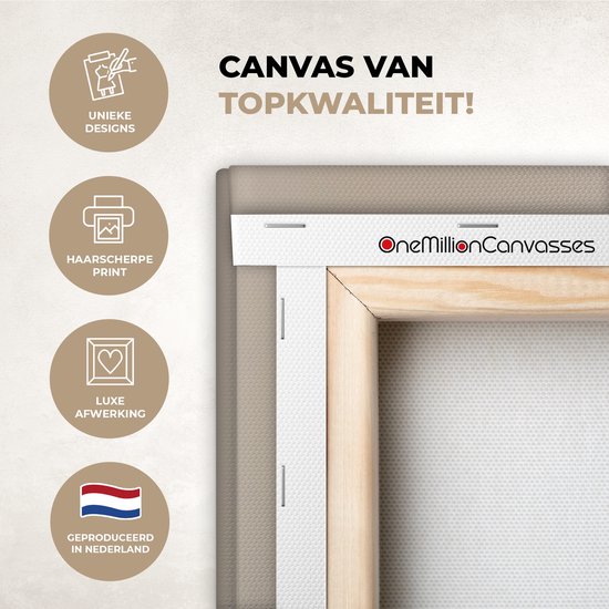 Canvas van topkwaliteit met unieke designs, haarscherpe print en luxe afwerking. Geproduceerd in Nederland.