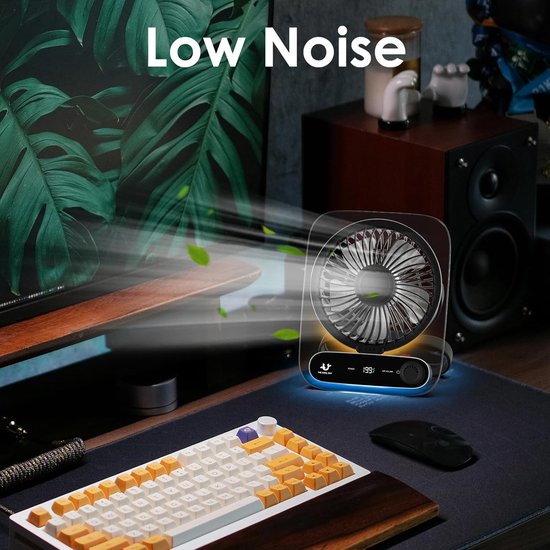 Draagbare afzuigkap - desktop USB-afzuigventilator met 3