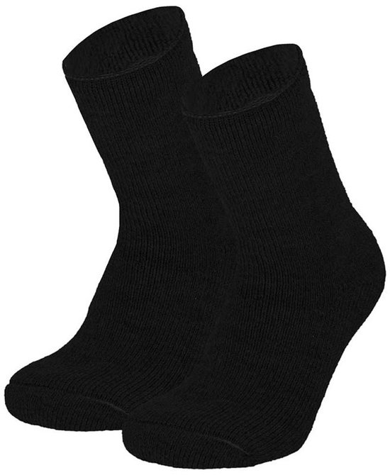 Heat Keeper Kinder Thermo Chaussettes Zwart - Valeur TOG 2.3 - Taille 31/35