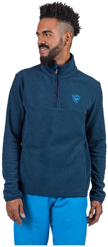 Polaire Rossignol Strawpile Half Zip Blauw M Homme
