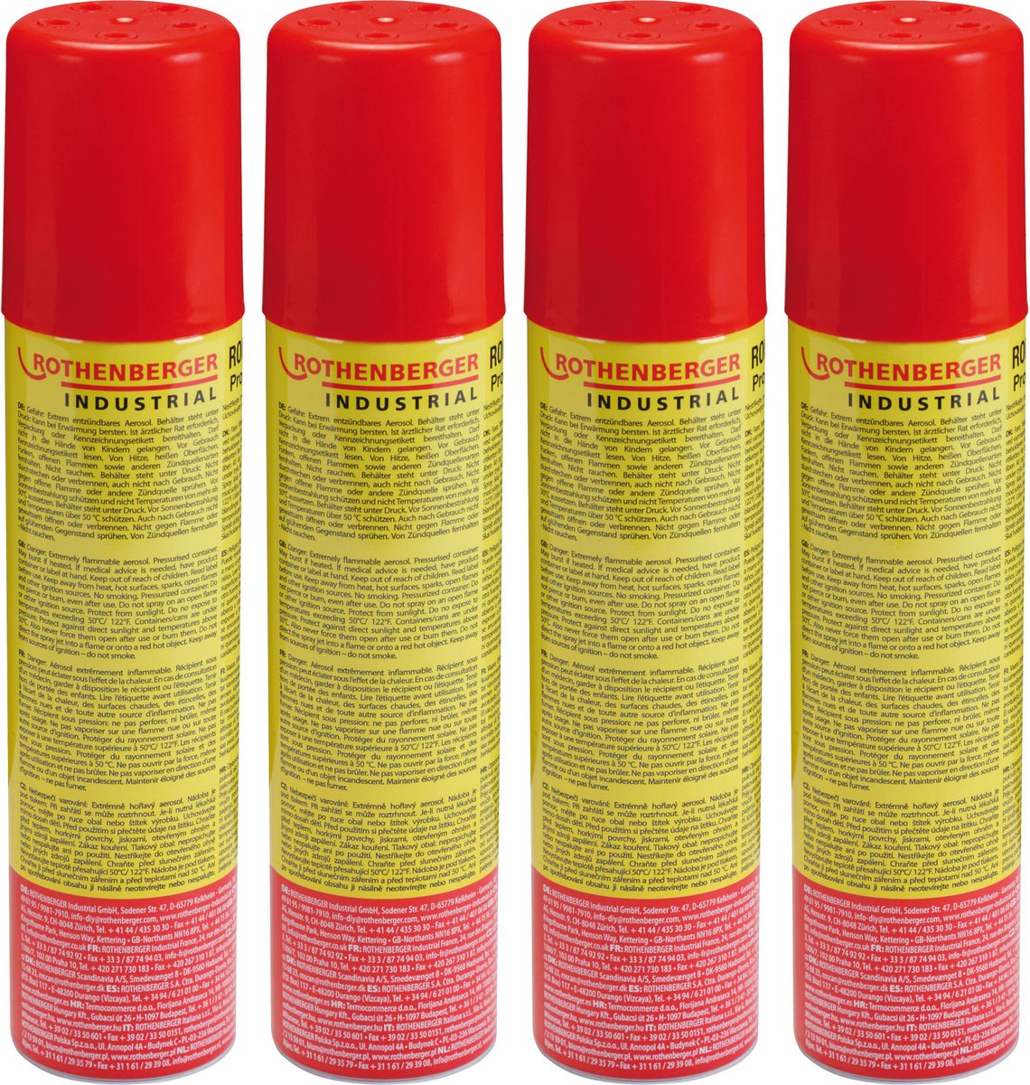 ROTHENBERGER Industrial 4x Rofill Super 100 ml - 1500003901