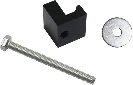 J Haak Crossover Gereedschapskist Montageklemmen voor Pickup Truck Tool Box Mount Tie Downs (4 STKS, Blcak