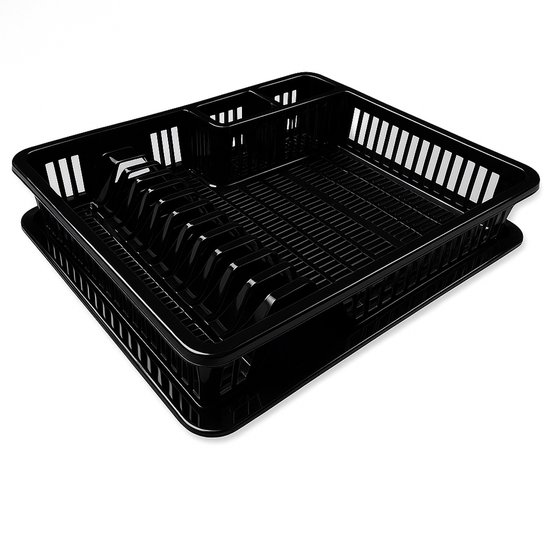 Afdruiprek met lekbak 2-delig