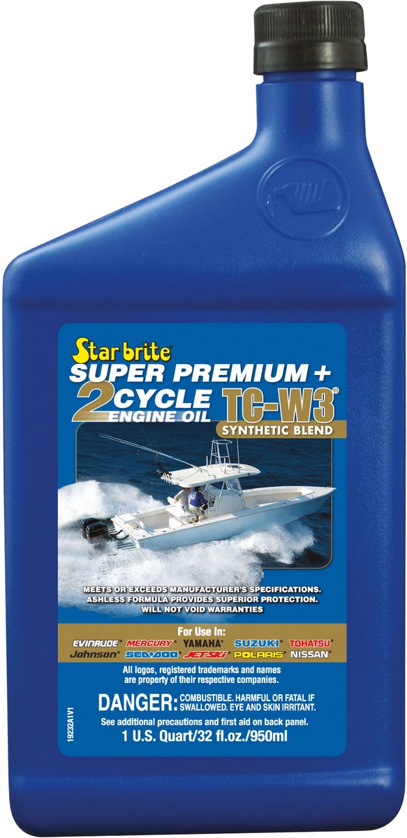 Star brite Super Premium Synthetische 2-Takt Motorolie TC-W3® | 3,78l
