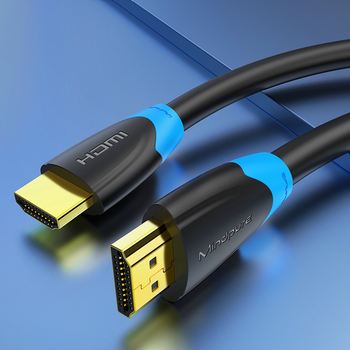 Mindpure - HDMI Kabel - Ultra HD 4K High Speed - 60Hz 4K - 3 Meter