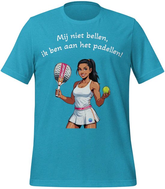 T-shirt Padel Mij niet bellen