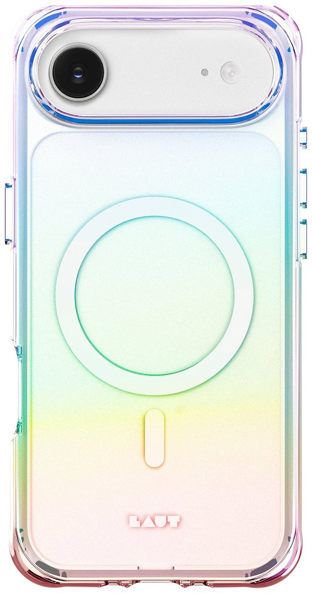 LAUT AERO HOLO mobiele telefoon behuizingen 16,5 cm (6.5") Hoes Parel, Transparant