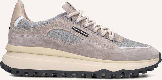 Floris Van Bommel Sfm-10248 De Gripper Sneakers - Suède - Heren - Beige - Maat 46