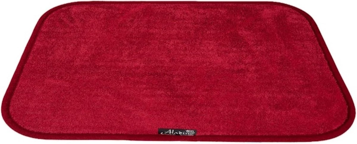 Aladino Il Tappeto Magico – Antislip Deurmat 65 x 100 cm – Bordeaux – Ultra-absorberend Microvezel – Wasbaar – 3 mm – Made in Italy