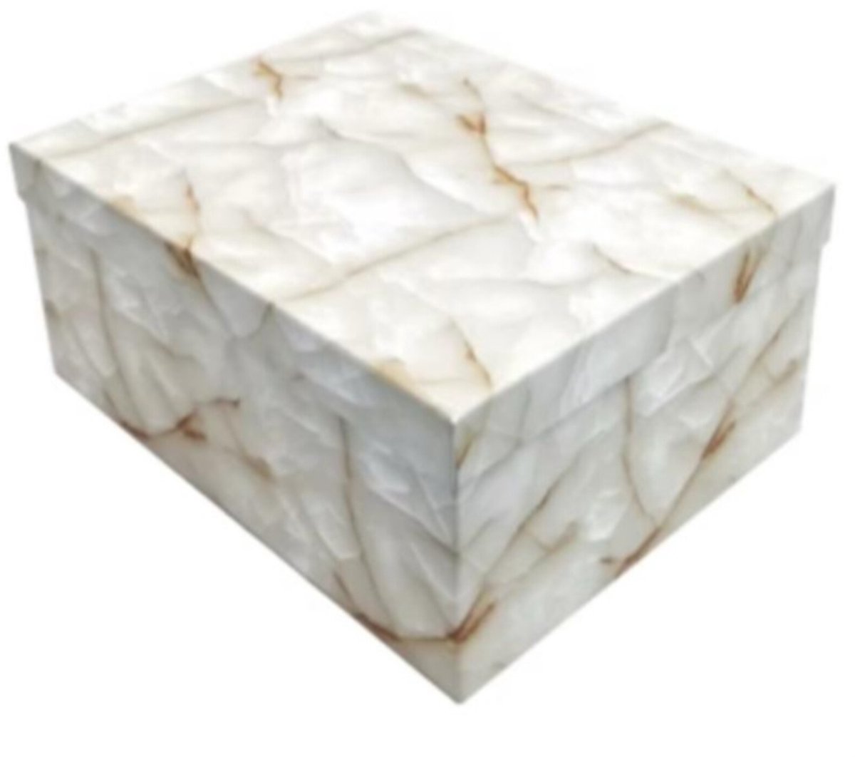 Luxe Doos met Deksel - 23*16.5*9.5cm - Wit - Cadeaudoos / Opbergdoos – Stevig & Herbruikbaar – Voor Cadeaus, Kerst, Bruiloft of Opslag