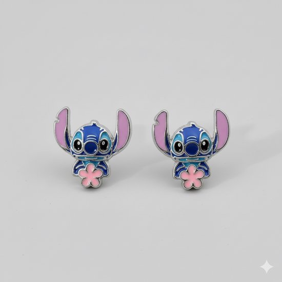 Stitch oorbellen