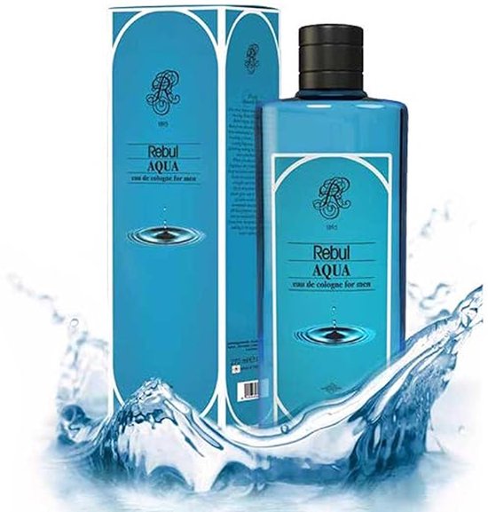 REBUL AQUA EAU DE COLOGNE 250 ML, Splash Lotion