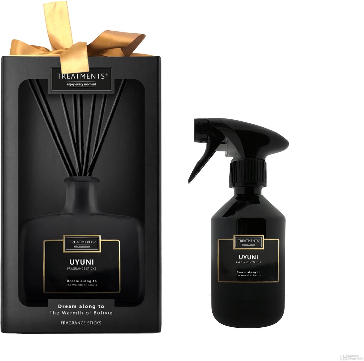 Treatments Uyuni Home Fragrance Set - Aardewerk / Kunststof - Blauw / Zwart