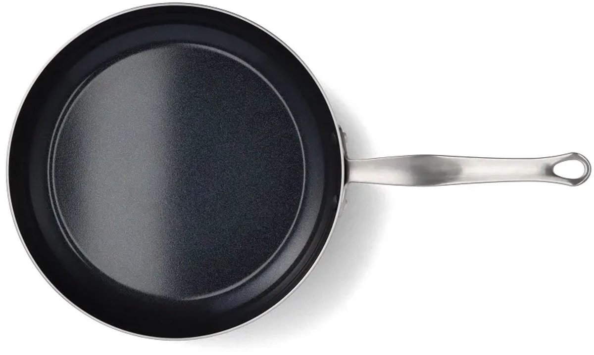 Mauviel 1830 - Staal - Aluminium - RVS - Braadpan - Ø 28cm - Alle Warmtebronnen