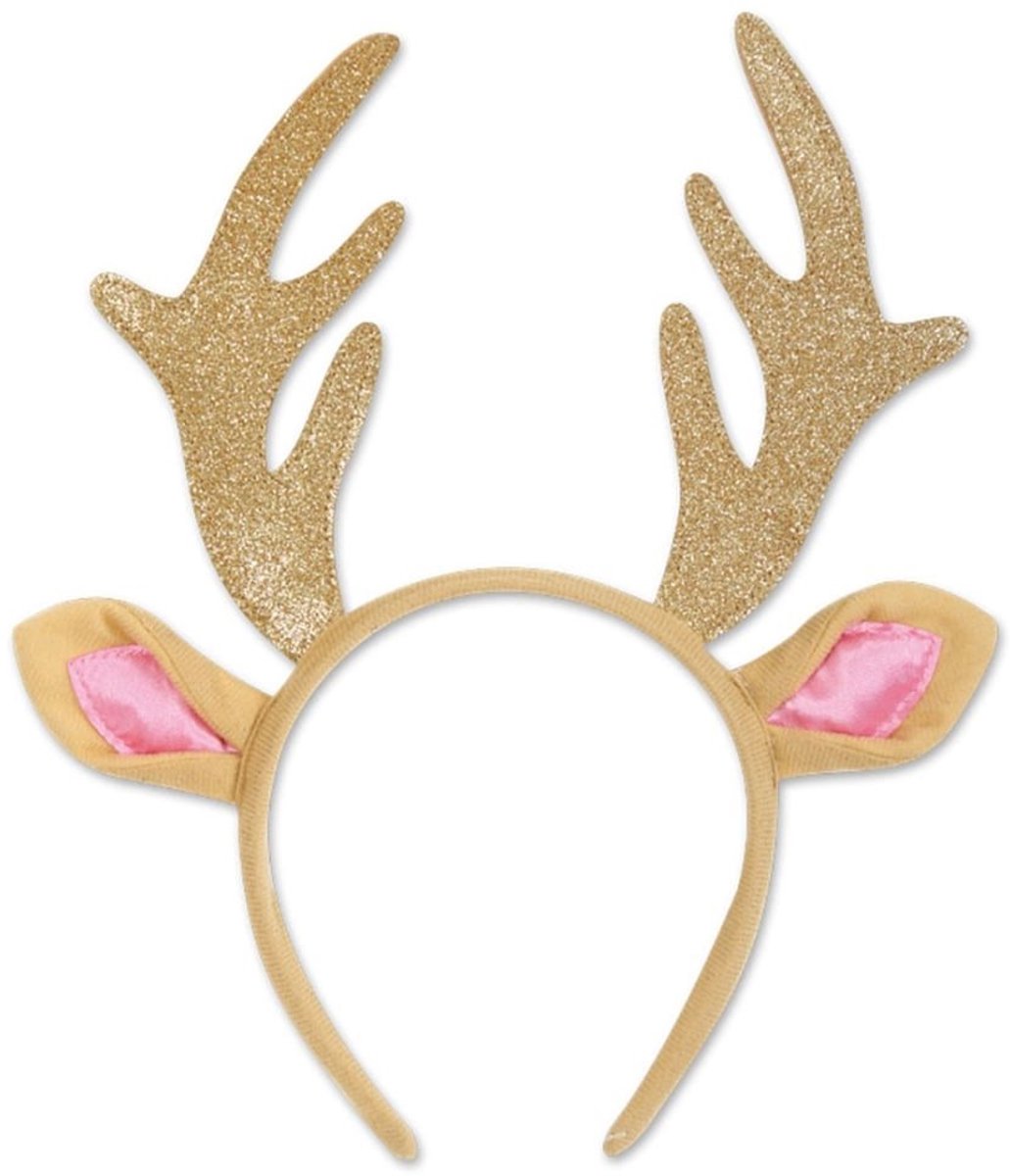 Diadeem hert - beige