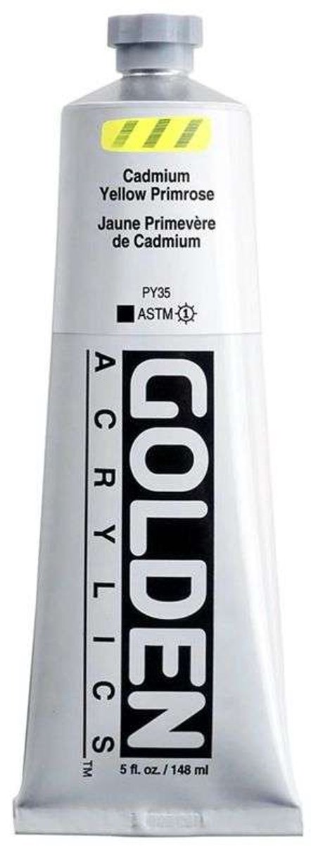 Golden Heavy Body Acrylverf Cadmium Primairgeel 148 ml