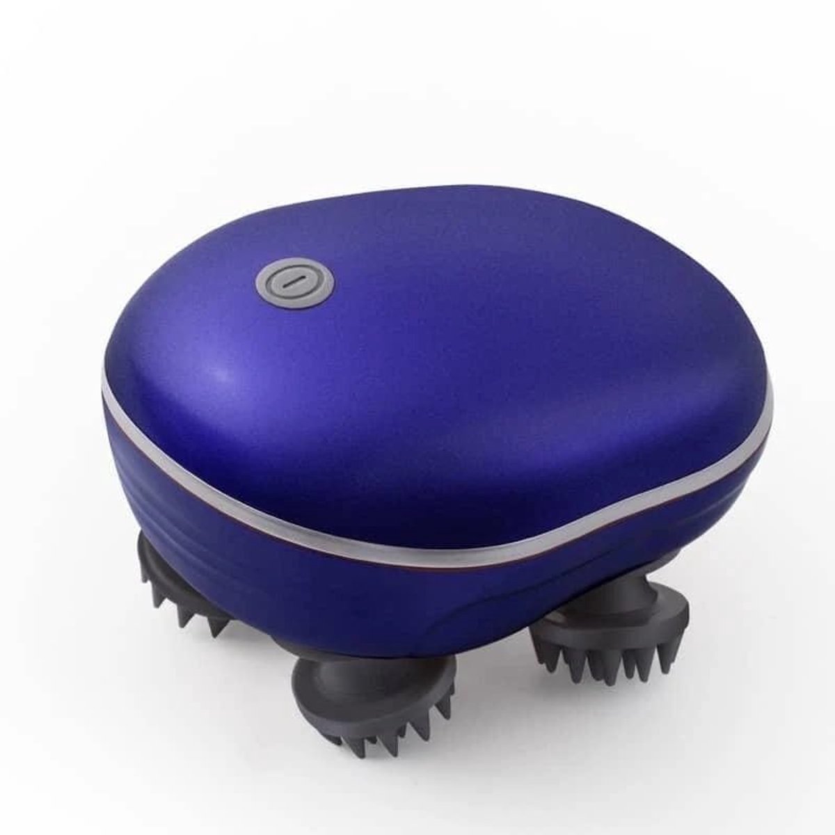 Elektrisch Hoofdmassage borstel spin elektrisch - Kriebel Apparaat met infrarood - Massageapparaat Mens / Dieren / Honden / Katten - Hoofd Massage - Scalp Massager - USB Oplaadbaar - Blauw