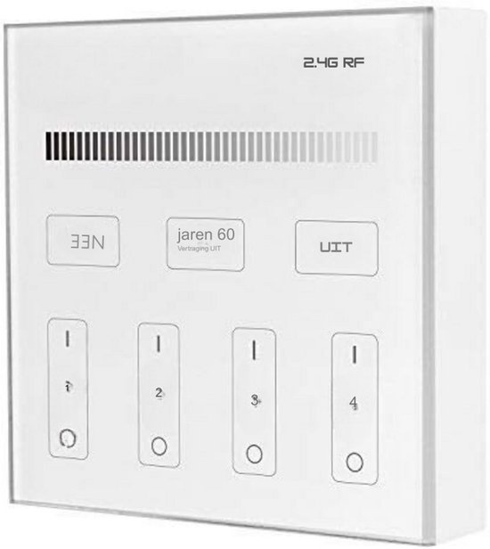 HNCY Led-dimmer, schakelaar, 230 V, 12 V/24 V DC, dimmer voor ledlampen, inbouw-draaidimmer met afstandsbediening, dimschakelaar voor ledlampen 3W- 180W, traploos dimmen (RGBW HNCY Led-dimmer, schakelaar, 230 V, 12 V/24 V DC, dimmer voor ledlampen, inbouw-draaidimmer met afstandsbediening, dimschakelaar voor ledlampen 3W- 180W, traploos dimmen (RGBW