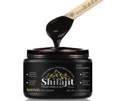 energigold shilajit resin-testosteronbooster-LAB getest-50 gram-100%pure-85 mineralen-energieboost-vermoeidheidsklachten-uithoudingsvermogen