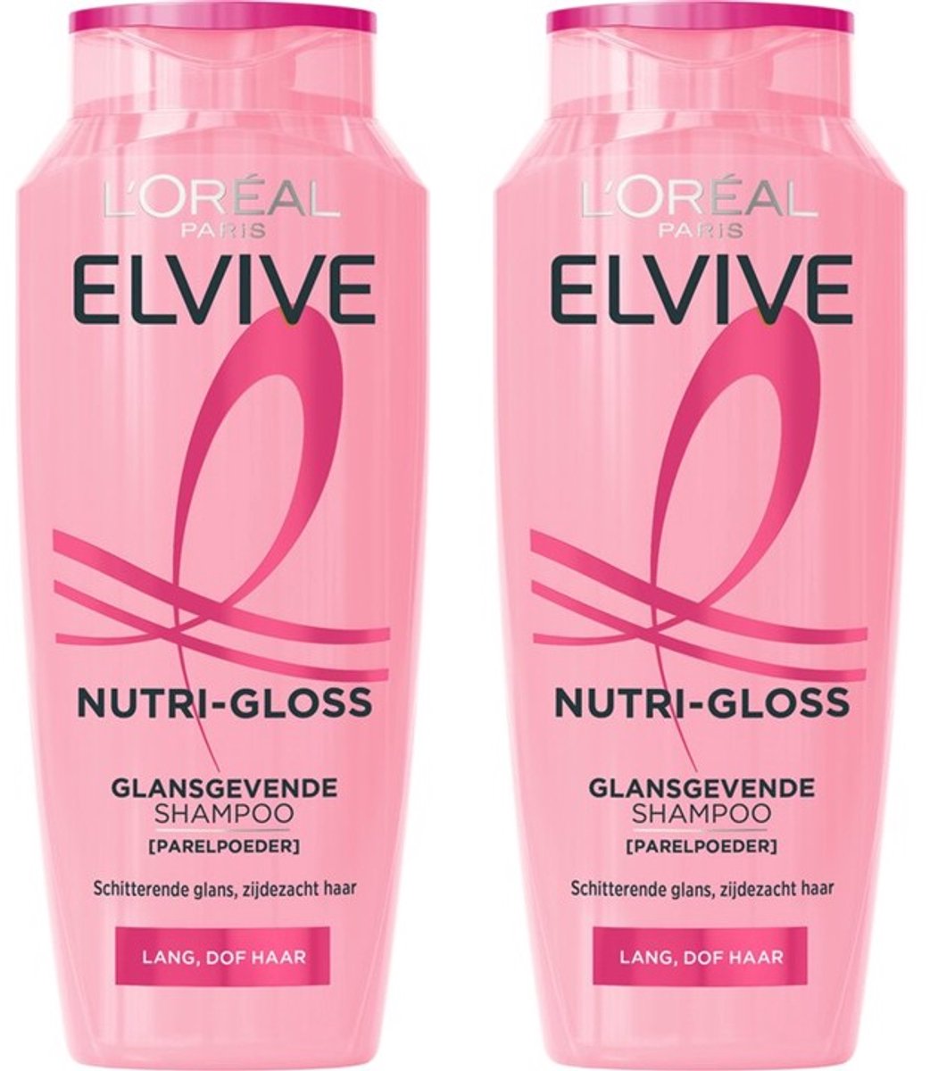 Bol.com Elvive Nutri Gloss Shampoo 2 x 250 ml aanbieding