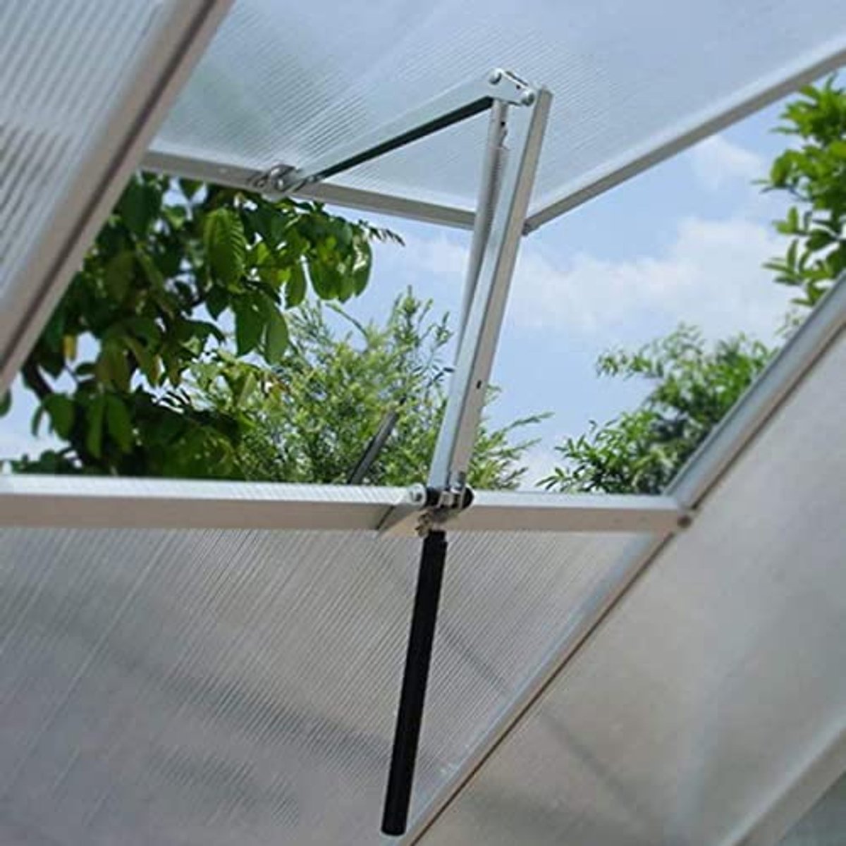 Automatische Zonne-warmtegevoelige Kas Ventilator