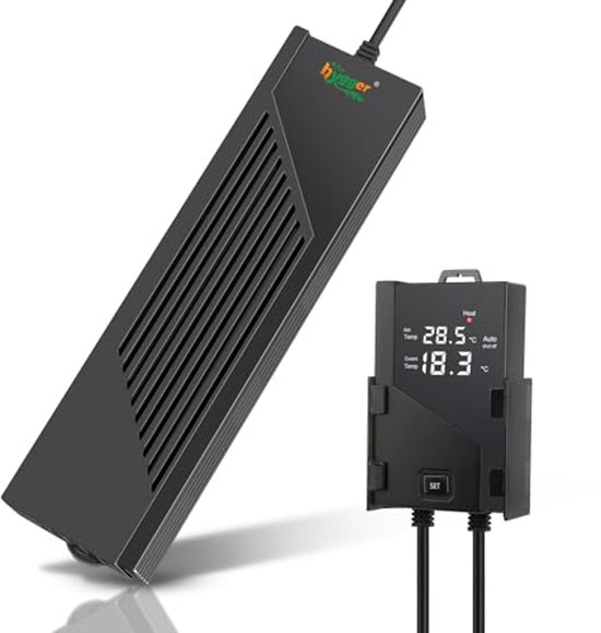 Instelbare Digitale Aquarium Verwarming 500W – Onderdompelbare Heater met LED Controle voor 250-343 Liter
