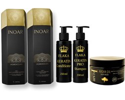 Inoar marokkaanse l Keratine treatment behandeling Moroccan 2x1000ml