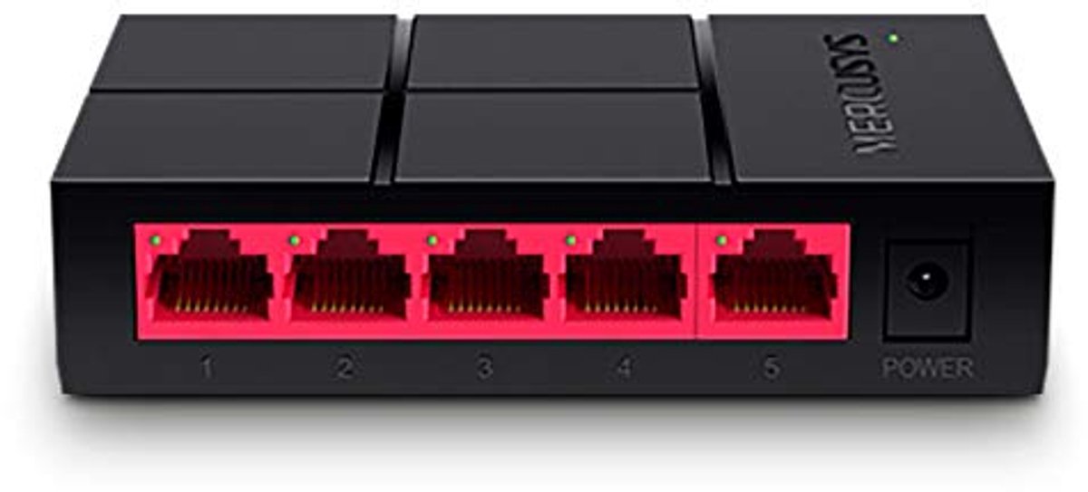5-Port Gigabit Network Switch tot 2000Mbps met Auto-MDI/MDIX en Plug & Play