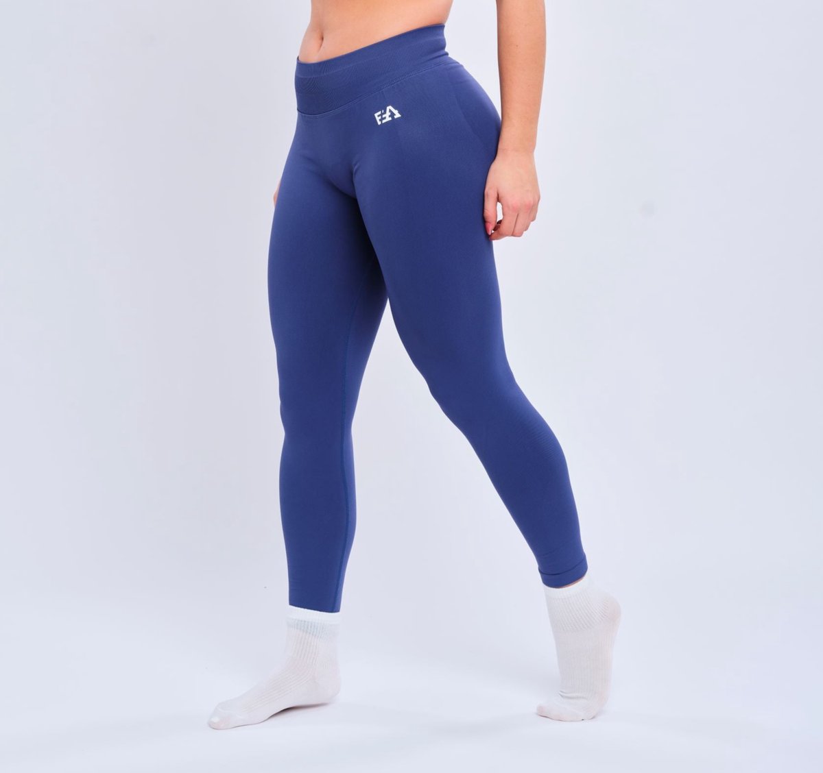 Euphoria Sportlegging Dames - Sportkleding Dames - Sportbroek Dames - Yoga Broek Dames - Donkergrijs - Maat M