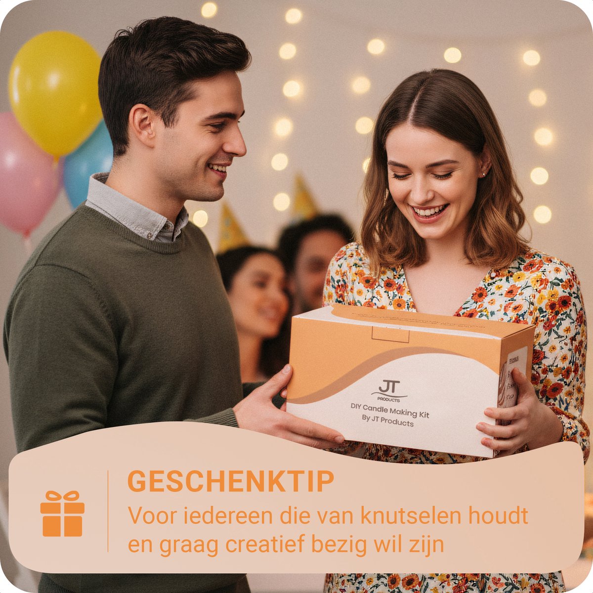 JT Products Kaarsen Maken Set - Inclusief 480 Gram Soja Wax - Inclusief Wax Smeltapparaat - E-Book - Kaarsen Maken Voor Volwassenen - Kaarsen Maken Starterspakket - Geurkaars - Candle Making Kit - DIY - Moederdag Cadeau - Cadeautje Voor Mama — afbeelding 4