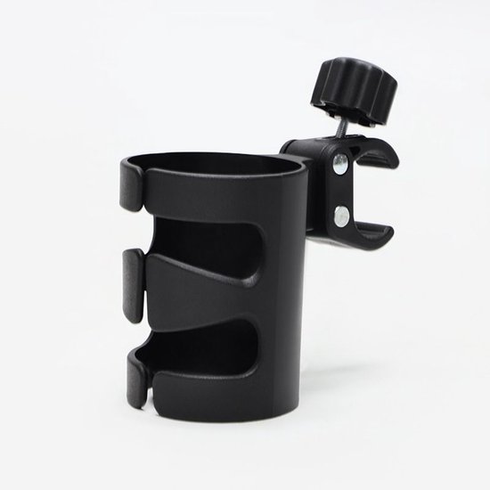 2 stuks - Draagbare bekerhouder voor buiten - Drankbekerhouder - Universele Bekerhouder - 360° Draaibare Flessenhouder voor Driewielers en Stepjes - Multifunctionele Drinkfles Houder - Zwart — afbeelding 5