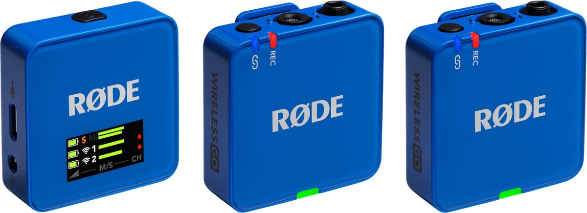 RØDE Wireless Go III - Cobalt Blue - Draadloos Microfoonsysteem