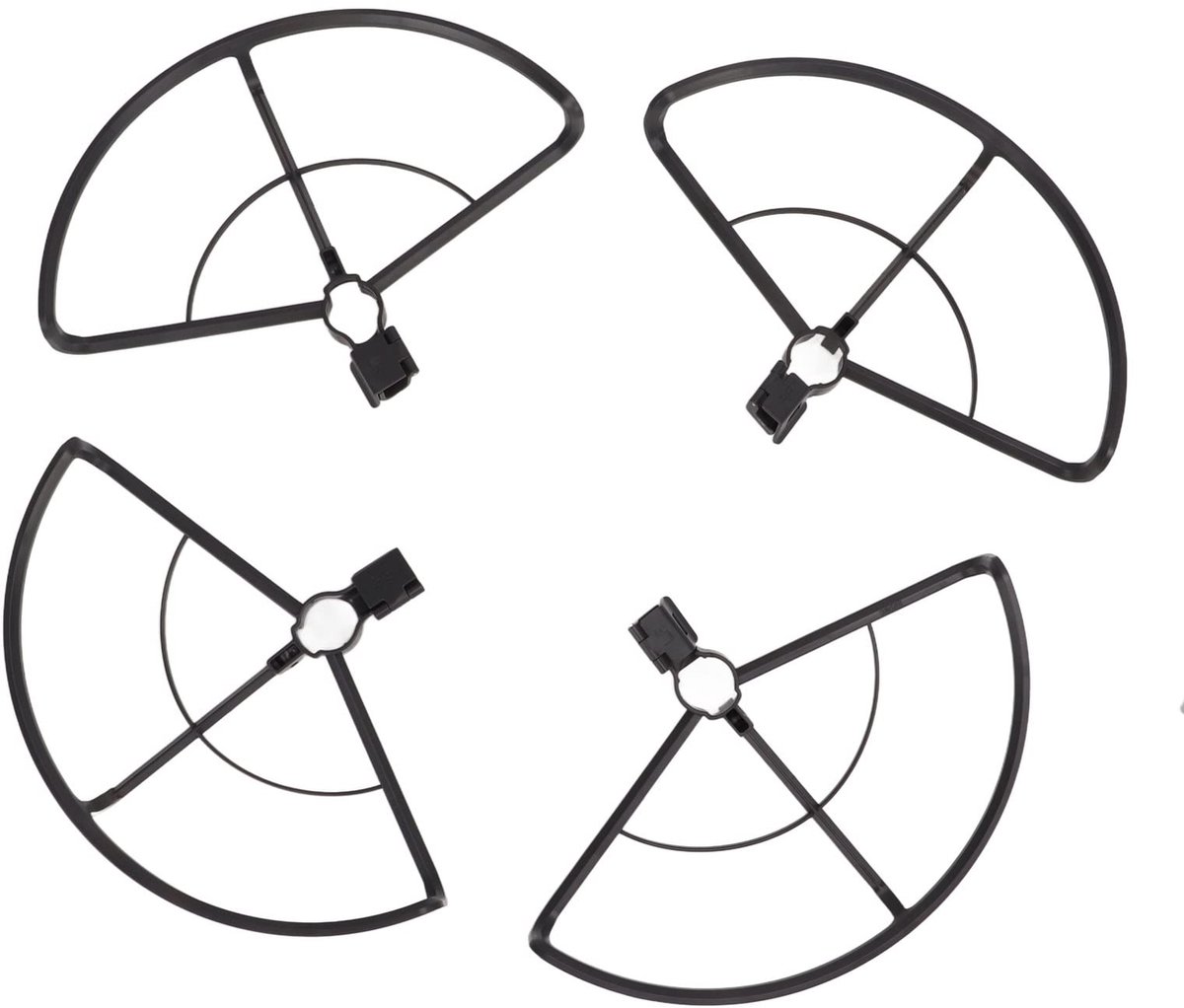 4PCS Drone Propeller Protector, Hoge Sterkte PC ABS Schokbestendige RC Drone Propeller Guard voor Mavic 3