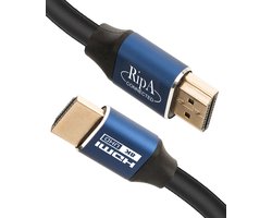 HDMI kabel 2.1 Ultra High Speed - 8K 60Hz & 4K 120Hz - eARC - PS4, PS5 & Xbox Series X - 1,5 m - Blauw
